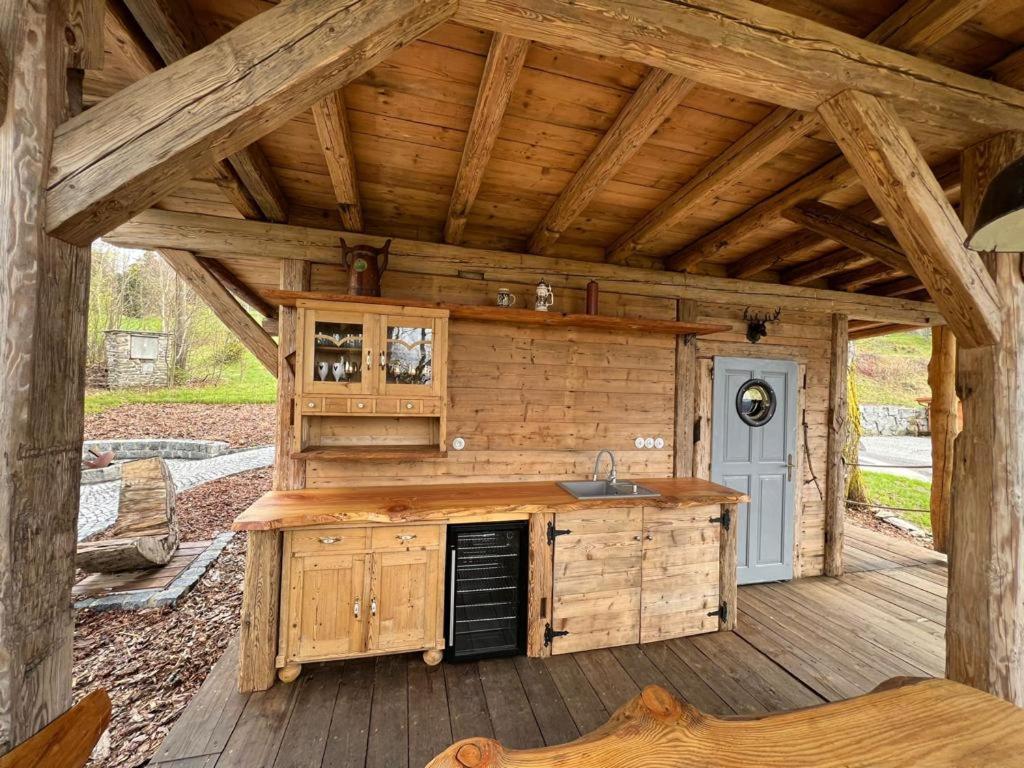 Chalet Apartments Mastal Železná Ruda エクステリア 写真